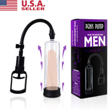 Vacuum Penis Pump for Male ED Enhancement Erectile Enlargement Penis Enlarger BG