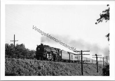 1950 New York Central Railroad 5324 Dampflok Dayton, OH Foto T2-740