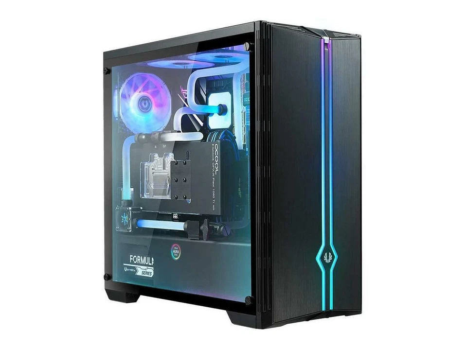 BitFenix Saber Case BFC-SBR-300-KKGSK-RP EATX/ATX/Micro ATX/Mini ITX Aura Sync A - Image 2 of 4