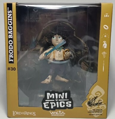 Weta Workshop Mini Epics The Hobbit FRODO BAGGING (2022) 4'' Vinyl Figure #30