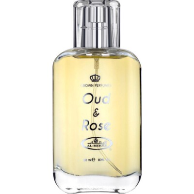 Oud & Rose AL REHAB 50ml Parfüm -  (Unisex) OUDH Perfume Spray Musk Oudh orient