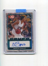 2021-22 Leaf Pro Set Power Autographs Platinum Marcus Bagley Rookie Auto 98/99