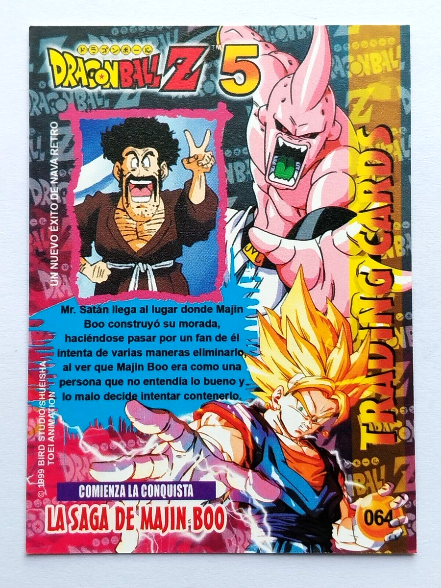2023 CARD DRAGON BALL Z5 #064 MR. SATAN & MAJIN BOO TCG PERU