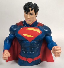 Superman Bank, Black “S” Cape DC Comics & Monogram