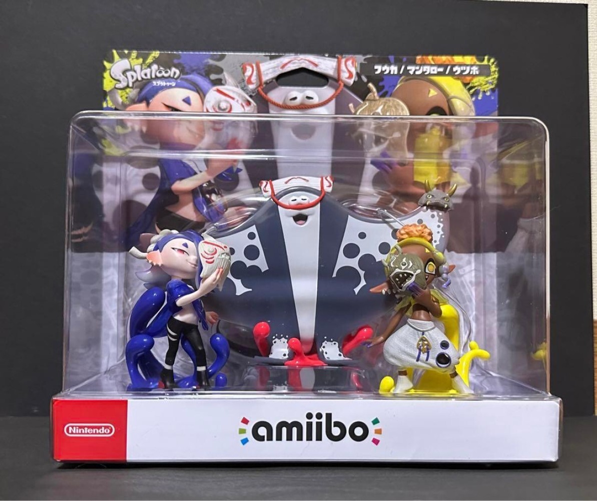 Nintendo amiibo Splatoon 3 Deep Cut Surimi Union set Shiver Nintendo amiibo Splatoon 3 Deep Cut Surimi Union set Shiver
