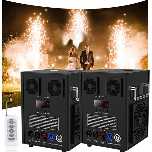 4PCS 700W Cold Spark Machine Stage Effect DMX Firework DJ Event Party Wedding - Bild 17 von 18