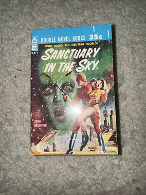 Ace Double Sanctuary In The Sky John Brunner The Secret Martians Jack AA29