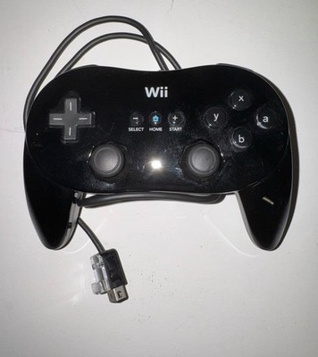 Black Classic Controller Pro Nintendo Wii / U OEM Wired