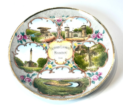 LOOKOUT MOUNTAIN TN Tennessee Antique Souvenir China Dish Plate