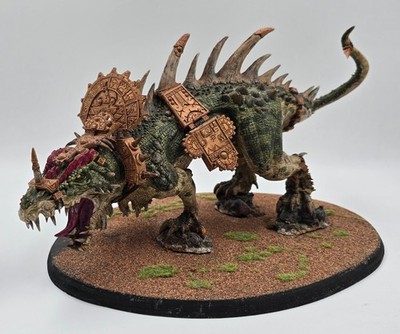 Dread Saurian Seraphon Forgeworld Warhammer Fantasy Age of Sigmar Top Painted