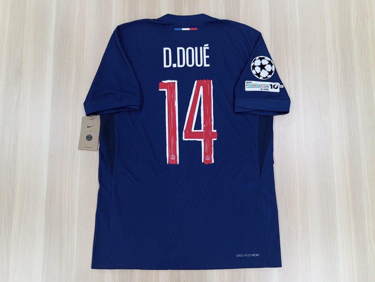 Nike Paris Saint-Germain Home 24/25 Doue #14 Authentic (US M