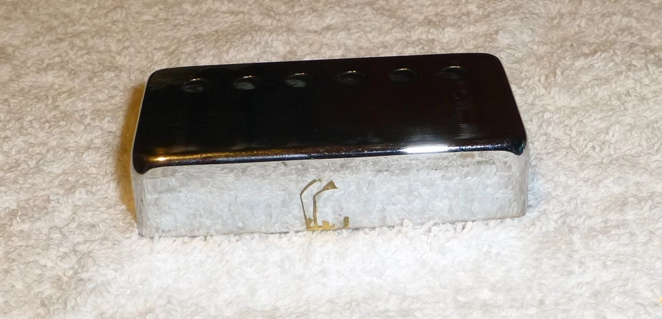 Cubierta de camioneta vintage Gibson años 60 70 Les Paul original cromada buena ES SG defecto Foto 2 de 4