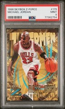 1996 SKYBOX Z-FORCE #179 MICHAEL JORDAN PSA 9