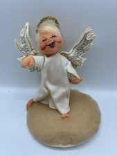 Vintage 1997 Annalee Christmas Angel Doll 8 Halo Wings