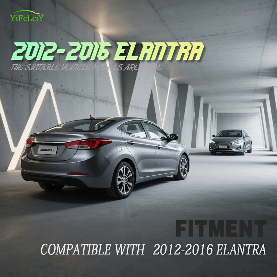 Front Skid Plate For Hyundai Elantra 2012-2016 Underbody Engine Splash Shield Foto 2 de 4