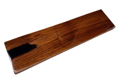 Rhodesian Teak Board 18-3/4'' x 4-3/4'' x 1'' (a21) Dried Zambezi - Filled Area