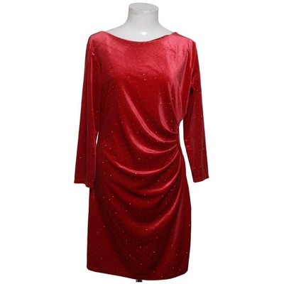H&G, Kleid, Größe: S, Rot, Elasthan/Polyester, Samt, Damen #VxS