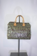 Louis Vuitton x Stephen Sprouse Grüner Graffiti Speedy  355/2/355 *bitte messen*