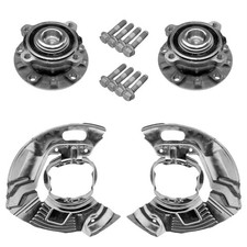 2 Radlager f�r BMW 5 E39 f�r BMW 5 Touring E39 Vorderachse u 2 Spritzblech