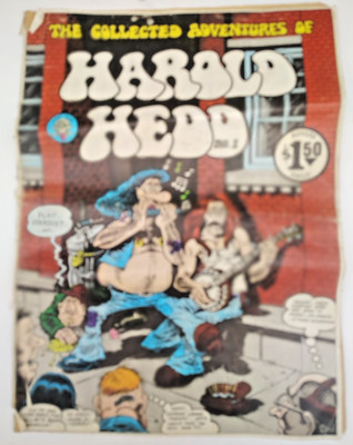 Vintage 1973 The Collected Adventures Of HAROLD HEDD No.1 Underground By Rand