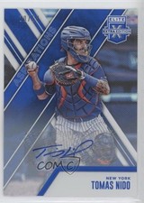 2017 Panini Elite Extra Edition Aspirations Blue 10/50 Tomas Nido #57 Auto 0c6