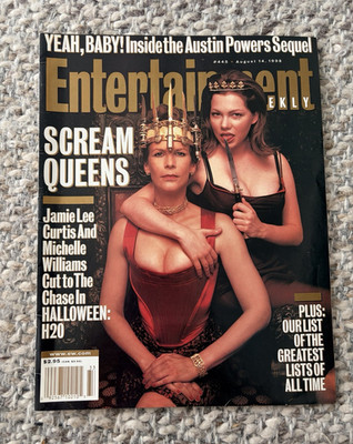 Entertainment Weekly Magazine August 1998 Issue 445 English Illustrated Curtis