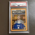2025 Panini Mosaic - Notoriety Jaxson Dart #11 Orange Fluorescent Mosaic...