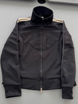 Moncler Strickjacke / Jacke - schwarz - XL - passt UK 10 -12 - original