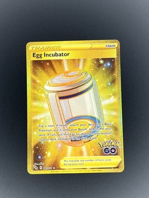 gold incubator pokemon card Egg 092/071 UR [S10b] PokemonGO Game TCG Single Card [Genuine Japanese] Paldea Evolved Quaquaval ex Pokemon GO #087/078 Gold Egg