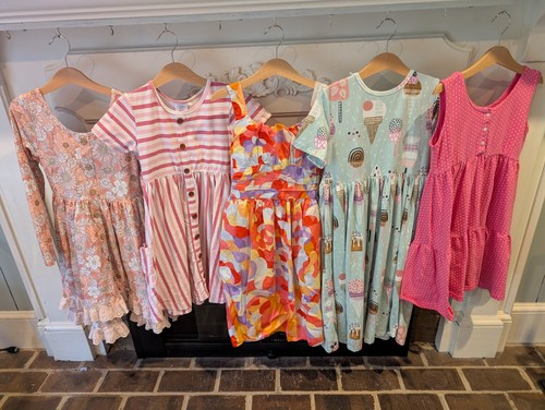 Lot of 5 girls dresses size 10