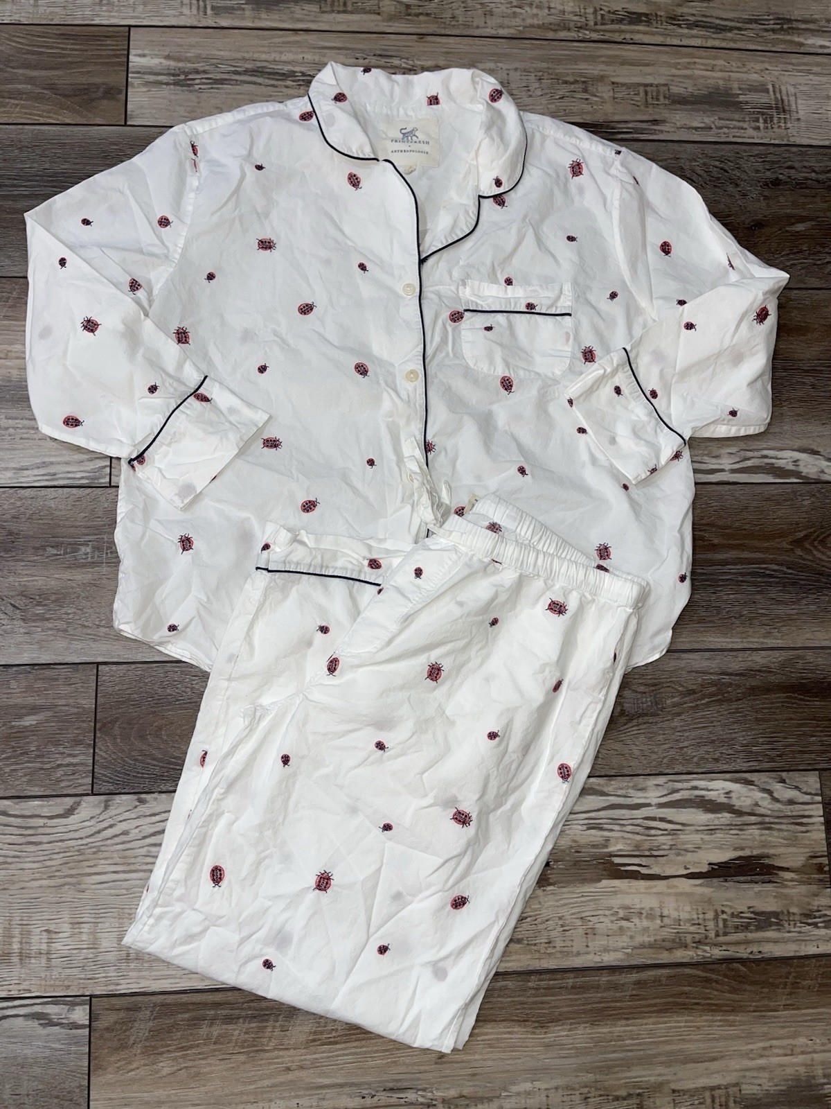 Pre-Owned Printfresh + Anthropologie Ladybugs Pajama Set, Large image 4