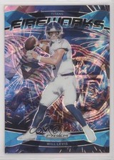 2024 Panini Prizm Fireworks Blue Ice Prizm 88/99 Will Levis #4 5b1
