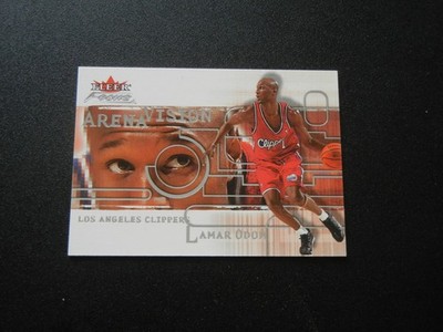 2000-01 Fleer Focus Arena Vision #10AV Lamar Odom - Los Angeles Clippers