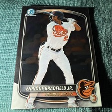 2025 Bowman Draft Chrome Enrique Bradfield Jr. - Baltimore Orioles Prospect