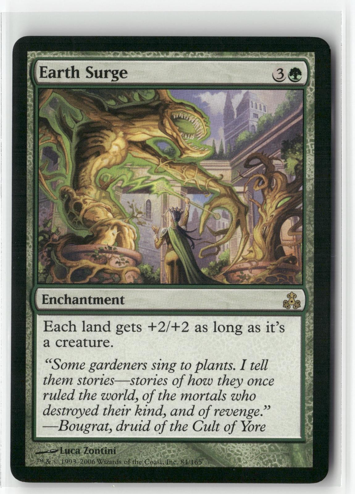 Earth Surge 84 Rare Guildpact Magic: The Gathering Near Mint