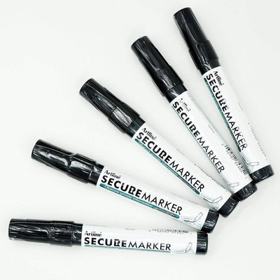 Secure Marker Redacting Pen | Blackout Marker | Blacks Out Private Information (