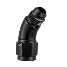 Female to Male Full Flow Swivel Coupler Union Fitting Adapter 6AN 45 Degree