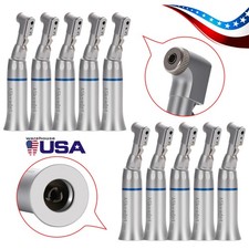 10 NSK Style Dental Slow Low Speed Contra Angle Handpiece Latch E-type ASkeadnt