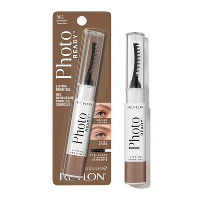 Revlon PhotoReady Lifting Brow Gel, Tinted Eyebrow Lamination with Spoolie Brush