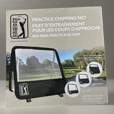 PGA Tour Practice Chipping Net, Portable Foldable, Adjustable Target 13x13"