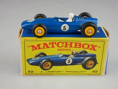 52b B.R.M. Racing Car - 32210 Matchbox Regular Wheels