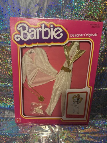barbie superstar, tenue (6piéces)designeer originale,vintage,stéffie