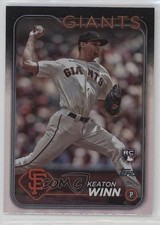 2024 Topps Series 1 Rainbow Foil Keaton Winn #83 1l74