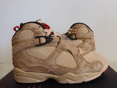 Jordan D02496-700 ベージュ シューズ 6.5 Nike Air Jordan 8 Retro Se Rui Rui Hachimura Black Samurai SZ 6
