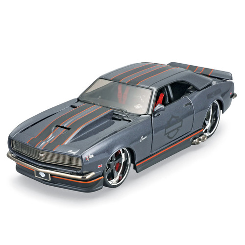 1968 Harley Davison Chevy Camaro 1:24 Scale Die-Cast Model