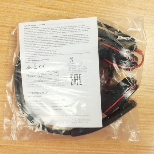 Auriculares estéreo USB-A PC Plantronics Blackwire C3220 209745-101 - Imagen 5 de 8
