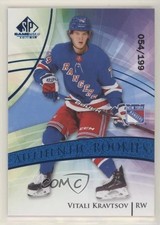 2020 SP Game Used Authentic Rookies Blue Burst 54/199 Vitali Kravtsov #136 0nr3