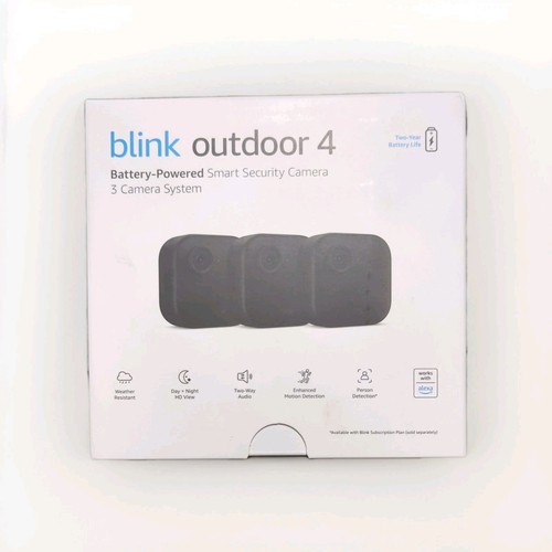 Blink Sicherheitssystem - 3 Outdoor Cams, Video Türklingel, Sync Modul 2 - Bild 4 von 6