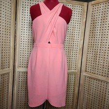 Cupcakes and Cashmere Dress in salmon sz 8 going out party summer resort cruise
