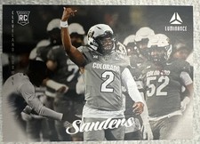 2025 panini luminance football Shedeur Sanders Black White Rc Clevland Browns 